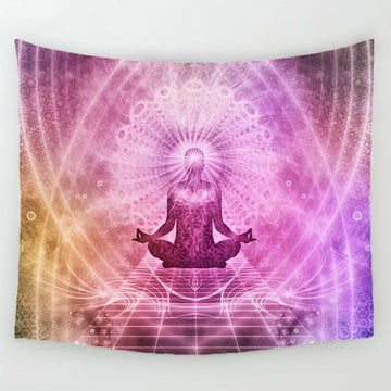 2021 New India Yoga Creative Tapestry Beach Throw Mat Yoga Rug Wall Hanging Gobelin Livingroom Bedding Home Decor